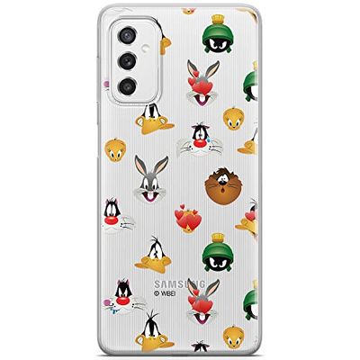 ERT GROUP mobiel telefoonhoesje voor Samsung M52 5G origineel en officieel erkend Looney Tunes patroon 007 optimaal aangepast aan de vorm van de mobiele telefoon, gedeeltelijk bedrukt