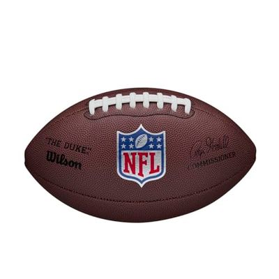Wilson NFL The Duke Replica Ball WTF1825XBBRS, Womens,Mens American football balls, brown, 9 EU