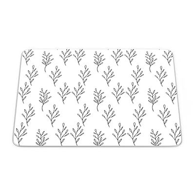 Bonamaison, Tapis de Souris Rectangle Imprimé Numériquement, Fond Antidérapant, pour Bureau et Maison, Taille: 22x18cm