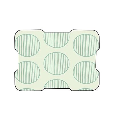 Bonamaison, Tapis de Souris Imprimé Numériquement, Fond Antidérapant, pour Bureau et Maison, Taille: 22x18cm