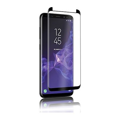 QDOS OptiGuard Glass Curve Screen Protector voor Galaxy S9 - Zwart