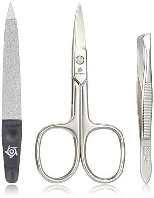 Pilring fickfodral trendy, nappaleder, turkos, 3-delad, PF-Basic-nickelfyllning
