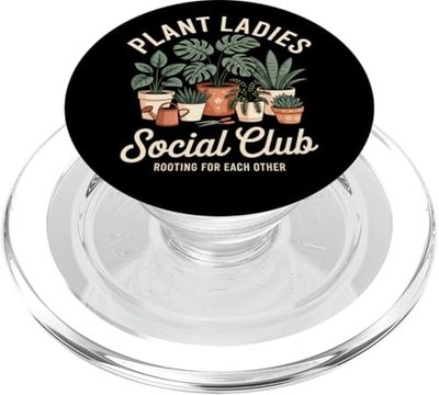 Giardinaggio del club sociale delle donne delle piante PopSockets PopGrip per MagSafe
