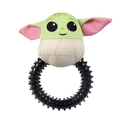 CERDÁ LIFE'S LITTLE MOMENTS - pour Les Animaux de Compagnie | Le Jouet de Dentition Mandalorian Baby Yoda – Produit sous Licence Officielle Star Wars®