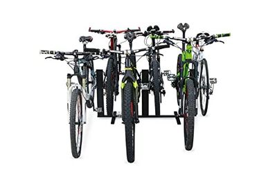 OP - Officine Parolin 10091, PORTABICI A Terra Unisex-Adult, Nero, 122x30x70cm