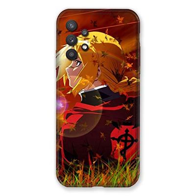 Beschermhoes voor Samsung Galaxy A32, Manga Fullmetal Alchemist, Rood