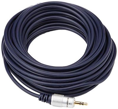 Pro Signal PSG03702 - Cavo jack stereo da 3,5 mm a presa jack stereo da 3,5 mm, 10 m, colore: Nero