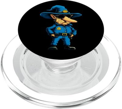 Mago Policía / Policía Mago PopSockets PopGrip para MagSafe