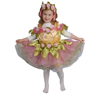 Dress Up America Småflickor Ballerina Barn Kostym Set