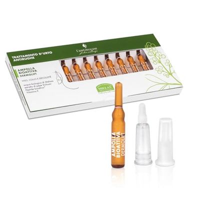 Helan Elisir Antitempo - Anti-Wrinkle Eye Contour Face Serum, Skin Care with 8 Anti-Ageing Moisturising Vials Neck and Décolleté, Deflating Treatment with Vitamin E for Elastic Effect Skincare 2 ml