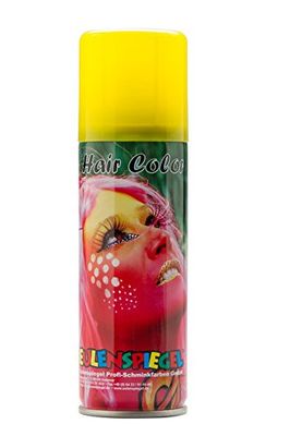 Eulenspiegel 819302 - Laque colorée, jaune, 125 ml, Carnaval, Halloween, Fête à thème