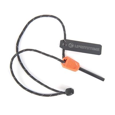 Lifesystems Allume-feu Compact avec Prise en Main Facile, bâton de ferrocérium en Acier avec gâche