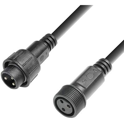Cameo 1438177 CLPEX003 P EX 003 - Cable alargador de alimentación (IP65, 1 XLR macho a 1 XLR hembra, 3 m), color negro