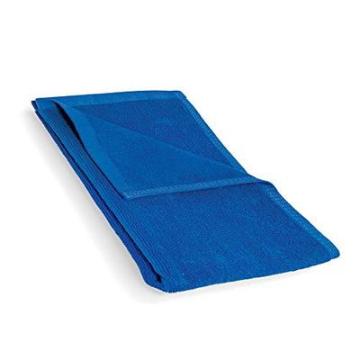 WAS 4202 141 Drap de douche en coton Bleu 70 cm x 140 cm
