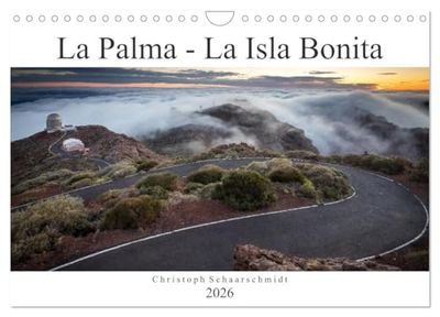 La Palma - La Isla Bonita (Wandkalender 2026 DIN A4 quer), CALVENDO Monatskalender: Eine Reise zur grünen Insel La Palma