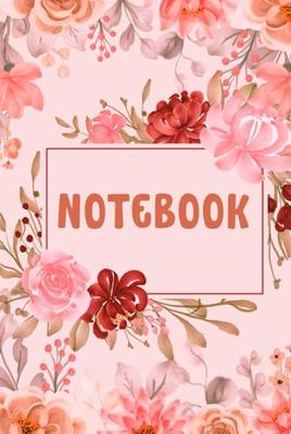 Notebook 6x9 Paperback: Floral Notebook for Writing, Drawing & Creative Ideas | 120 Dotted Lined Pages | Perfect for Women, Teens & Kids | Portable Size with Beautiful Floral Cover