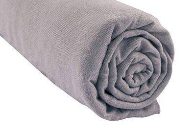 Sábana Bajera Ajustable de 160 x 200 cm, 100% algodón orgánico, para Cama de Matrimonio y King, Avellana, Suave y Ajustable, elástica y Transpirable, sueño Saludable, Marca Easy dort | Certificado