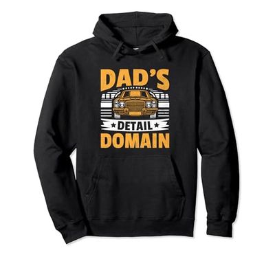 Dad's Detail Domain Auto Detailing Car Detailer Coches Padre Sudadera con Capucha