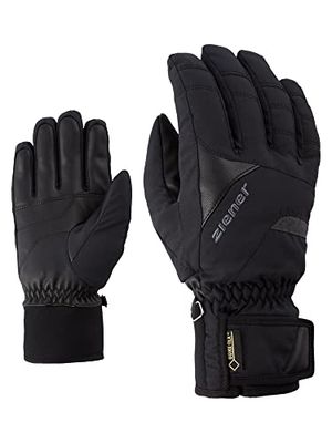 Ziener GUFFERT GTX Glove Alpine skidhandskar/vintersport | Vattentät, andas, grafit/svart, 8