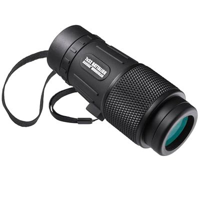 BARSKA 7X32 Battalion Monocular, Black