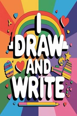 I Draw and Write: Progress Journal Doodling Sketchbook