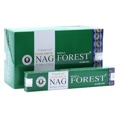 INCIENSO GOLDEN NAG FOREST 15 GR