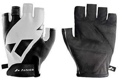 Zanier Unisex – vuxna 85040-2010-7,5 handskar, svart, vit, 7,5