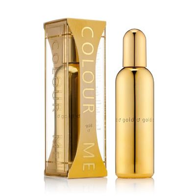 COLOUR ME Gold Homme Perfume for Men. 100 ml Eau de Parfum Men, Luxury Fragrance - Mens Aftershave, Long Lasting Fragrance for Men by Milton-Lloyd