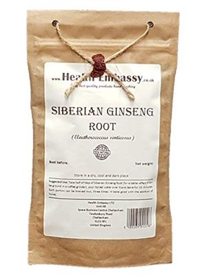 Health Embassy Siberian Ginseng Root (Eleutherococcus senticosus), 100 g