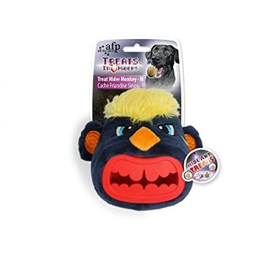 AFP Juguetes De Peluche Para Perros Treat Hider Monkey - M