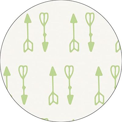Bonateks, Round Digital Printed Mouse Pad, Non-Slip Base, for Office and Home, Diameter:22cm