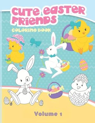 Easter Coloring Book for Kids: Fun and Adorable Easter-Themed Illustrations for Hours of Creative Joy!