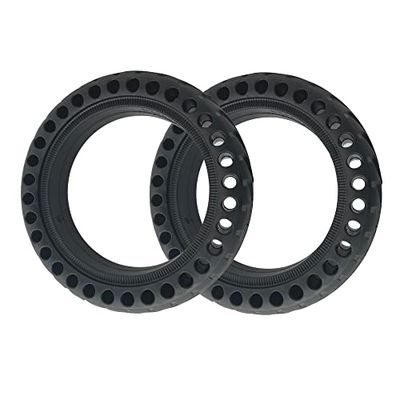 Ehua® Pneumatico Pieno per xiaomi Scooter Elettrico Scooter M365/Pro/Pro2/1S/Essential/3, wispeed t855/Pro WiAnti-crackwheel, Anti-Droga, Duro, Solido