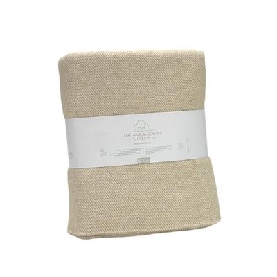 Alexandra House Living Lares deken, beige, 125 x 180 cm