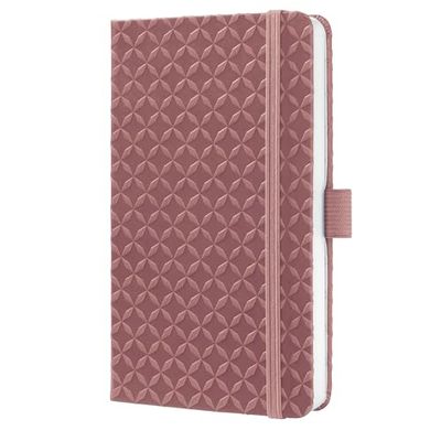 SIGEL JN134 Jolie Notebook, Lined, Approx. A6, Dusty red, hardcover, 174 Pages