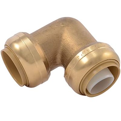 SharkBite U260LFA 1-Inch 90-Degree Elbow, Plumbing Fittings for Residential and Commercial Water Applications, Lead-Free