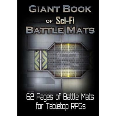 Giant Book Of Sci-Fi Battle Mats (A3)