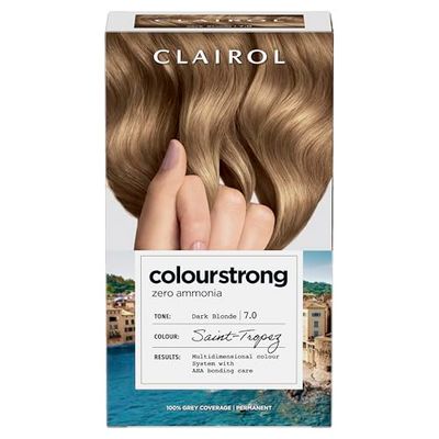 Clairol Colour Strong Permanent Hair Dye - 7.0 Dark Blonde