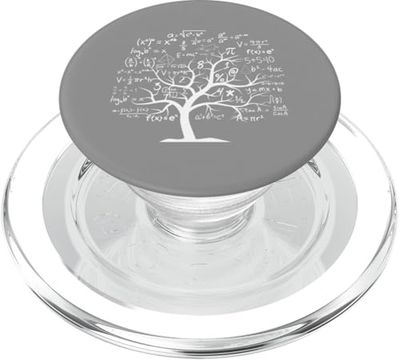 Divertido árbol matemático. Donde la geometría se encuentra con la naturaleza PopSockets PopGrip para MagSafe