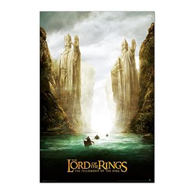 Grupo Erik Póster El señor de los anillos Argonath - Lamina decorativa/Póster Producto con licencia oficial