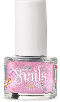 Snails 517292 Children's Nail Polish Mini Play Glitter Bomb Water-Based Washable Harmless Vegan