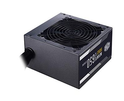 Cooler Master MWE 650 Bronze 230V V2 - UK Power Supply Unit, 80 PLUS Bronze, Temperature-Responsive HDB Fan, DC-to-DC + LLC Circuit with Single +12V Rail - 5 Year Warranty