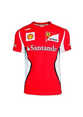 sportwear PUM7610180108 T-Shirt Replica Team di F1 della Scuderia Ferrari 2012 Junior Taglia 8 Anni