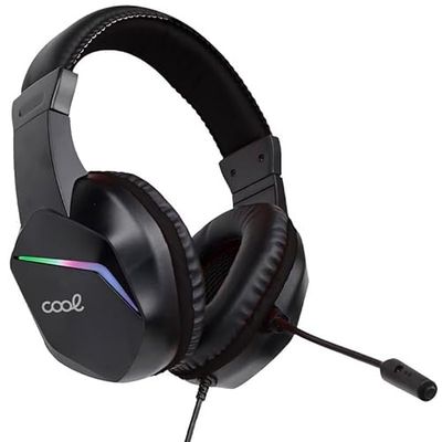 Stereo PC/PS4/PS5/Xbox Gaming Cool Vista-hörlurar med adapter. Audio + belysning