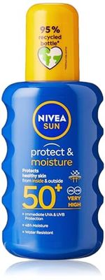 Nivea sun - Spray solar hidratante, lsf 50, (200 ml)