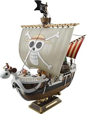 BANDAI SPIRITS One Piece Going Merry (28 cm de long), modèle de bateau, bleu, orange, taille unique