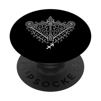 Flecha ornamental de Sagitario PopSockets PopGrip Adhesivo