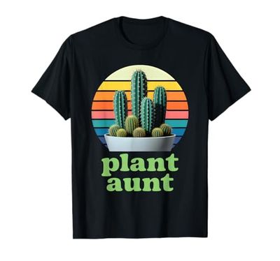 Plant Aunt Cacti Florists T-Shirt