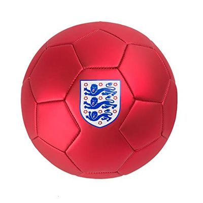 Mitre Pallone da calcio ufficiale dell'Inghilterra, rosso/bianco, 5