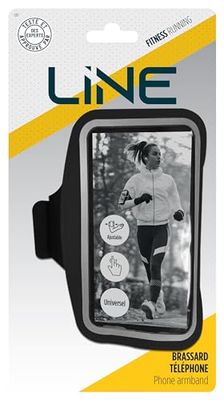 Opaska na telefon z okienkiem dotykowym - uniwersalna opaska sportowa - LINE